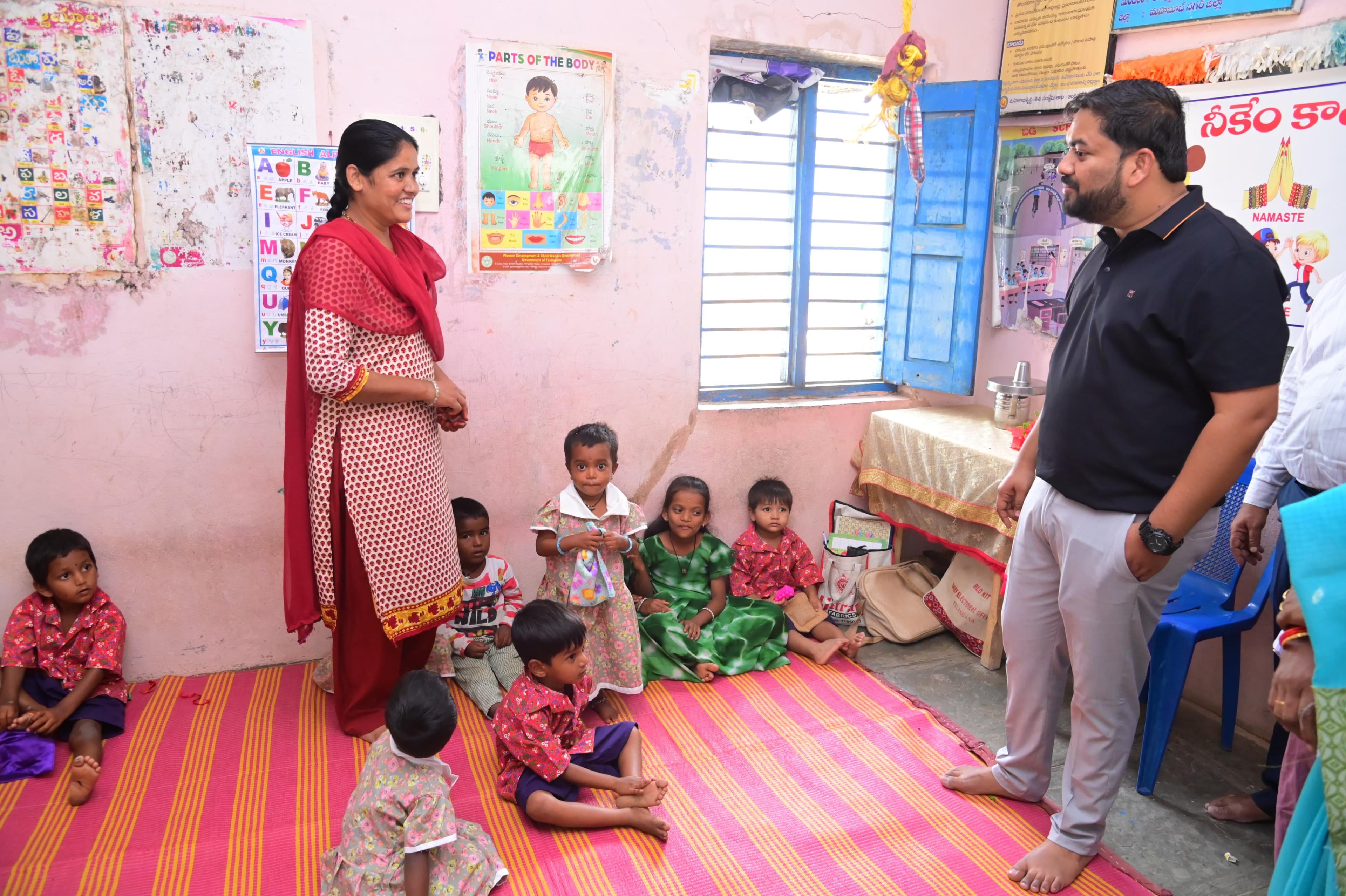 అంగన్వాడీ కేంద్రాల్లో చిన్నారులకు మెరుగైన పోషకాహారం అందించాలి