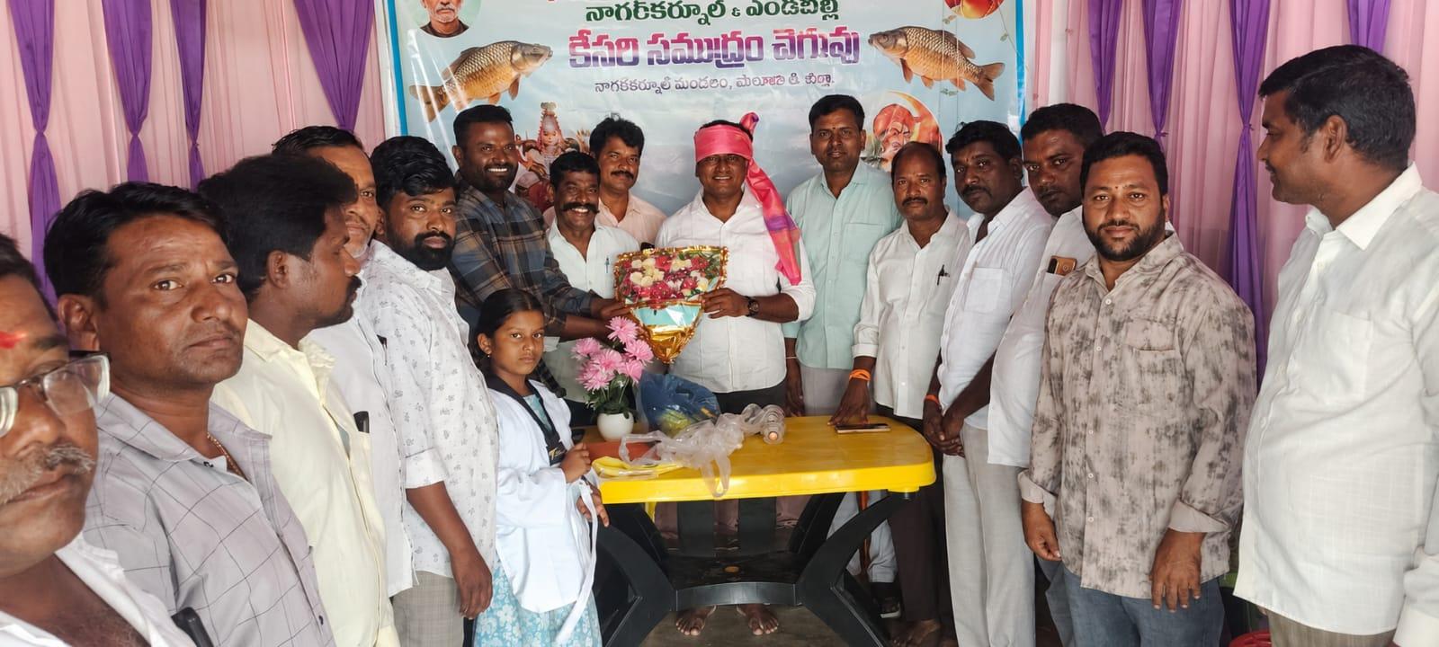 ముదిరాజ్ ముద్దుబిడ్డ తెప్ప శ్రీనివాస్కు ఘన సన్మానం