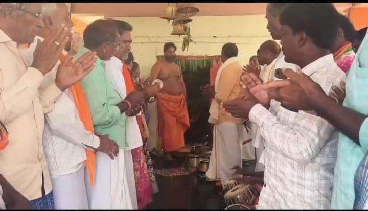 కేతురబండ ఆంజనేయస్వామి దేవస్థానంలో వరద పాయసం