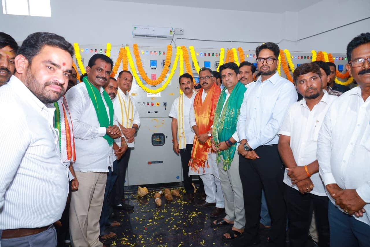 కర్నేతండా ఎత్తిపోతల పథకం ప్రారంభం