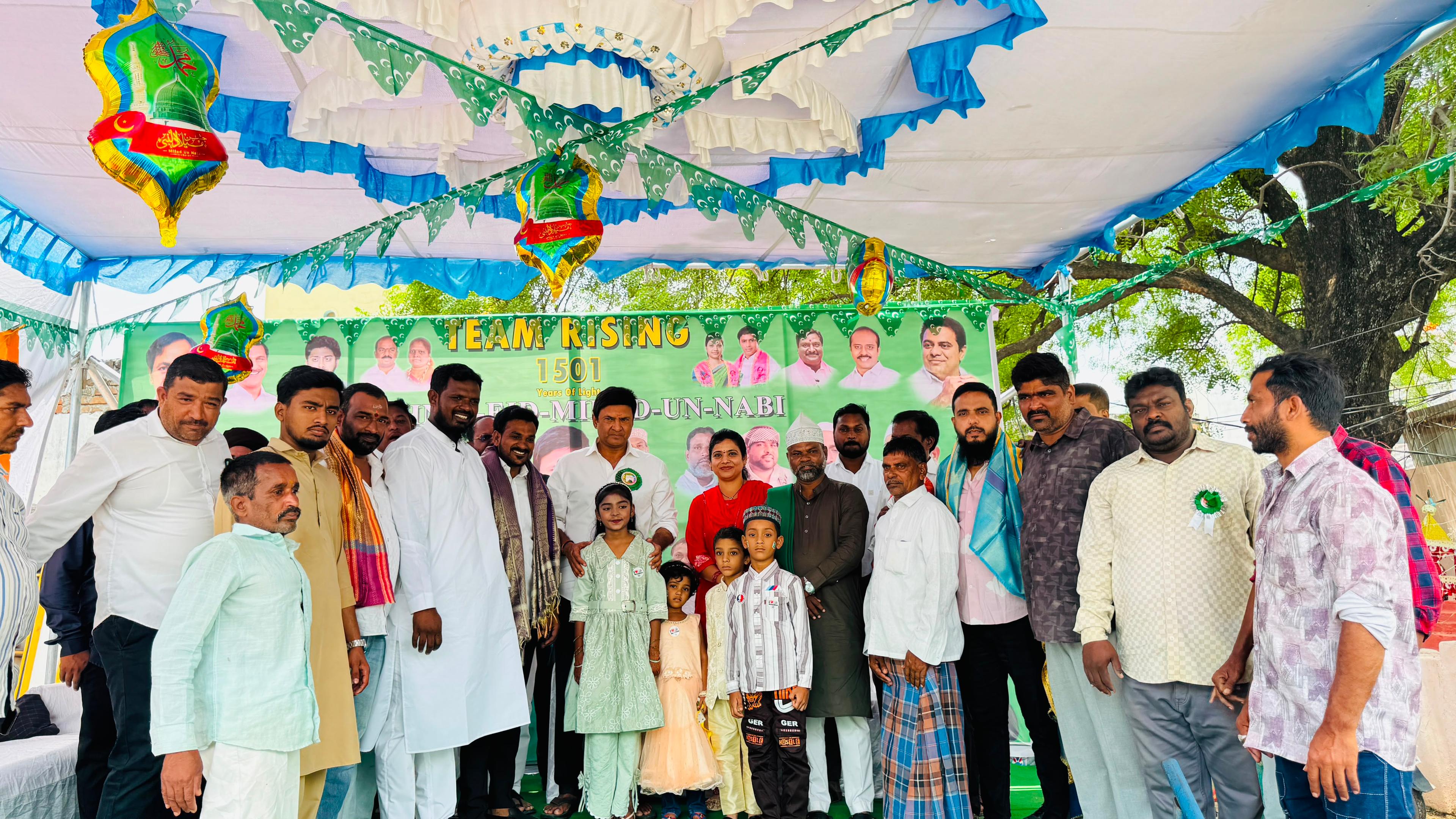 జష్న్-ఎ-మిలాద్-ఉన్-నబీ వేడుకల్లో పాల్గొన్న ఎమ్మెల్యే మర్రి రాజశేఖర్ రెడ్డి