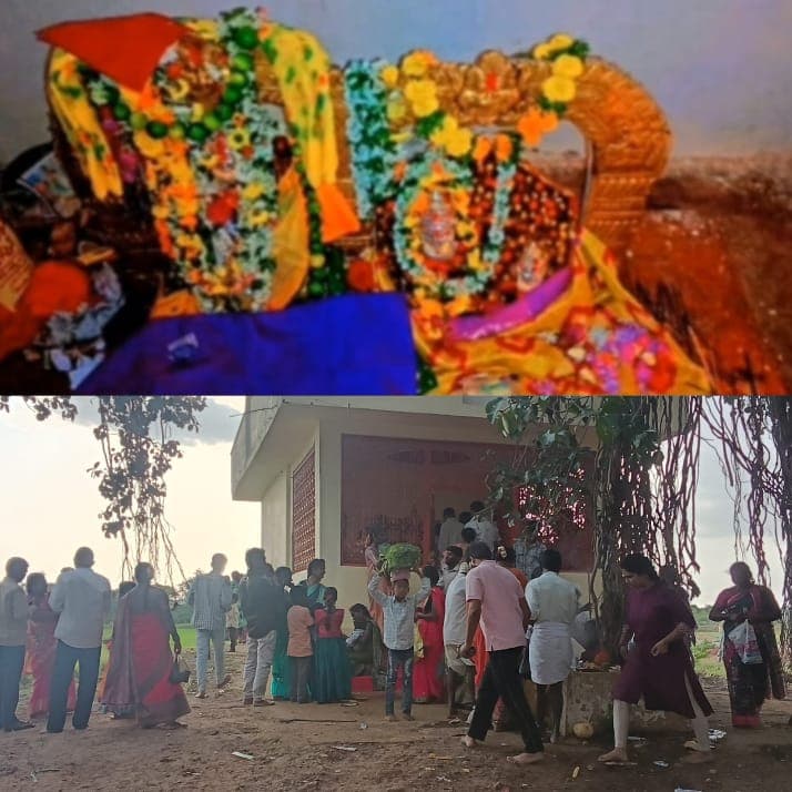 లక్నవరం గ్రామంలో ఈదమ్మ, పోచమ్మ బోనాల సందడి