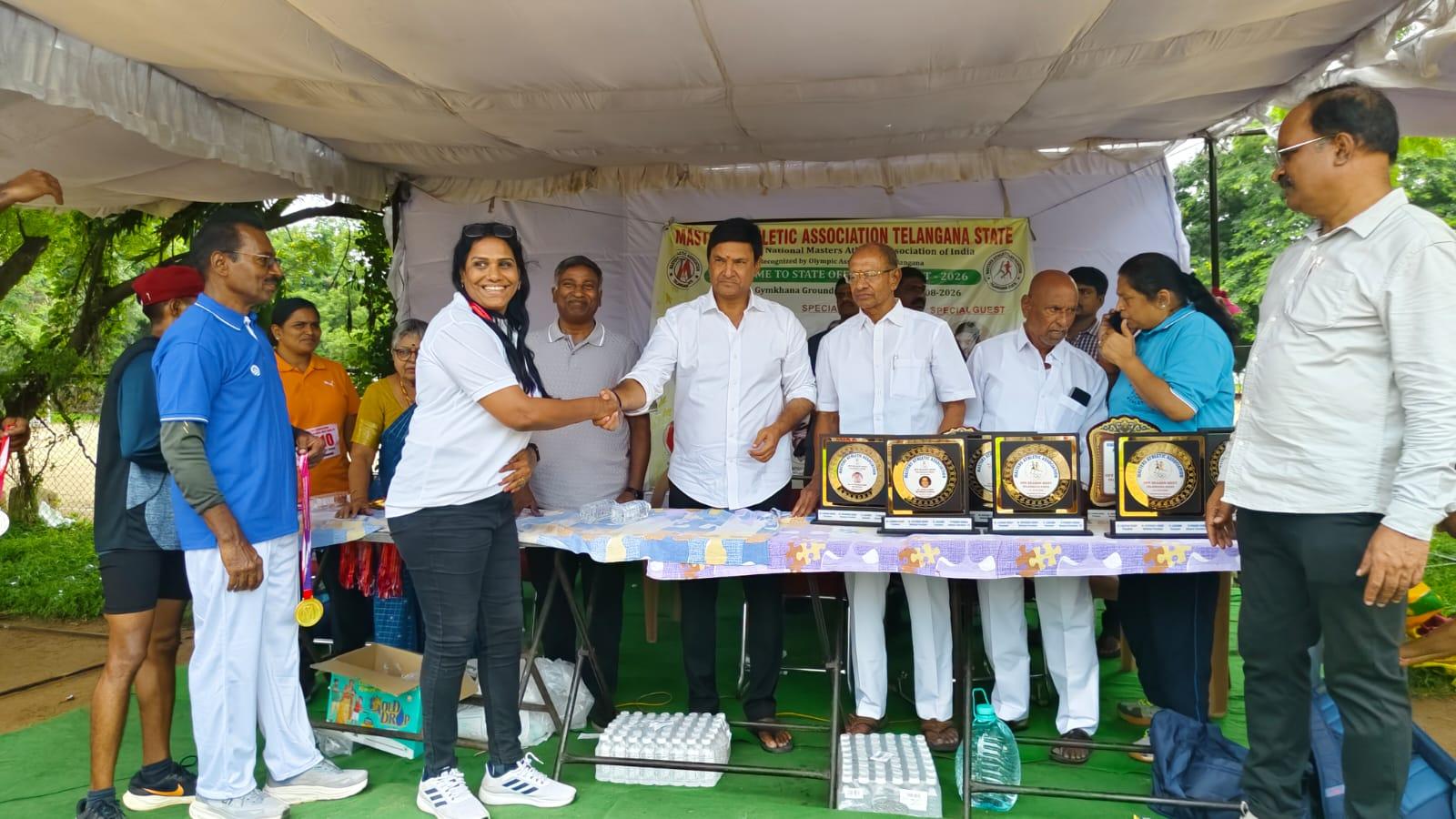 సీనియర్ సిటిజన్ల క్రీడా ప్రతిభ స్ఫూర్తిదాయకం: ఎమ్మెల్యే మర్రి రాజశేఖర్ రెడ్డి