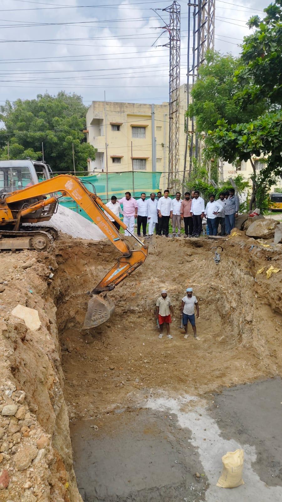 సఫిల్గూడ UPHC పనులకు ఎమ్మెల్యే మర్రి రాజశేఖర్ రెడ్డి పరిశీలన