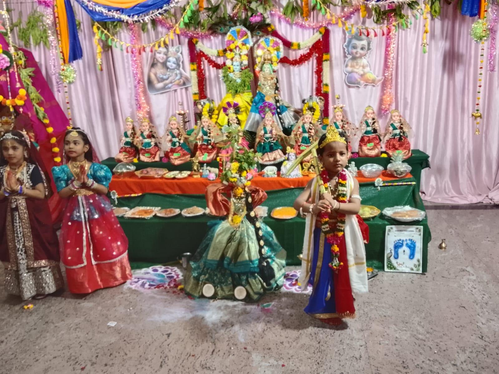 సెవెన్ హిల్స్ స్కూల్లో ఘనంగా శ్రీకృష్ణాష్టమి వేడుకలు