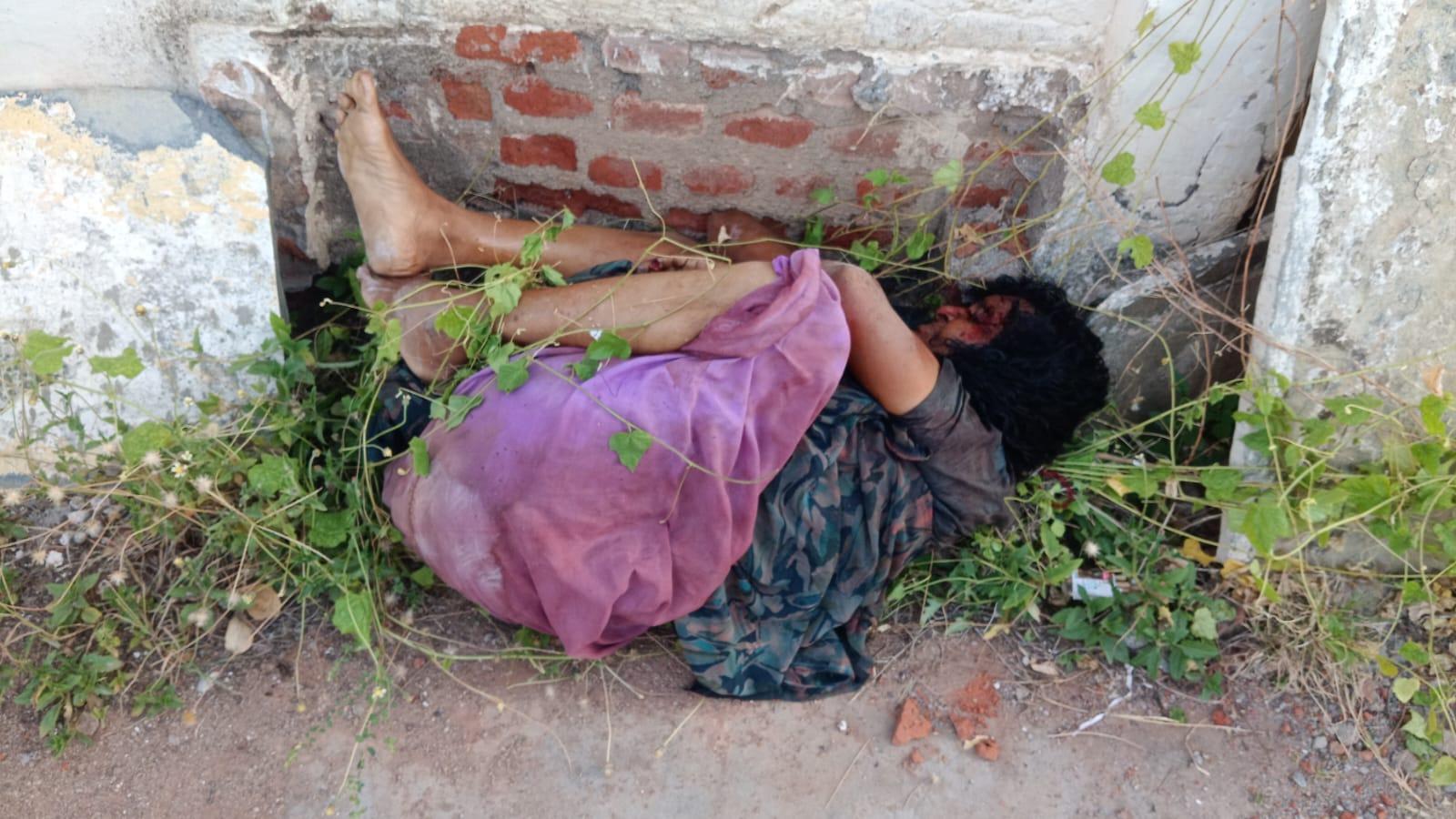 మెడలో బంగారు ఆభరణాల కోసమే వృద్ధ మహిళ హత్య?