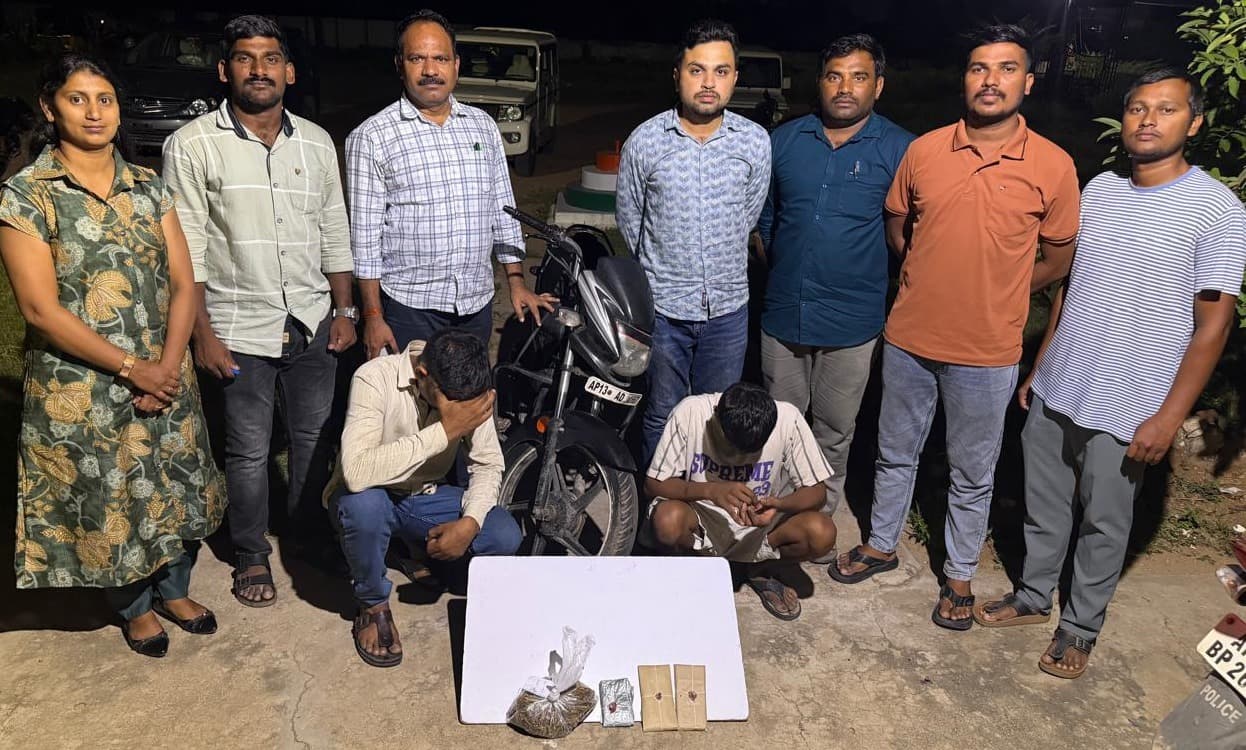 భారీగా గంజాయి స్వాధీనం
