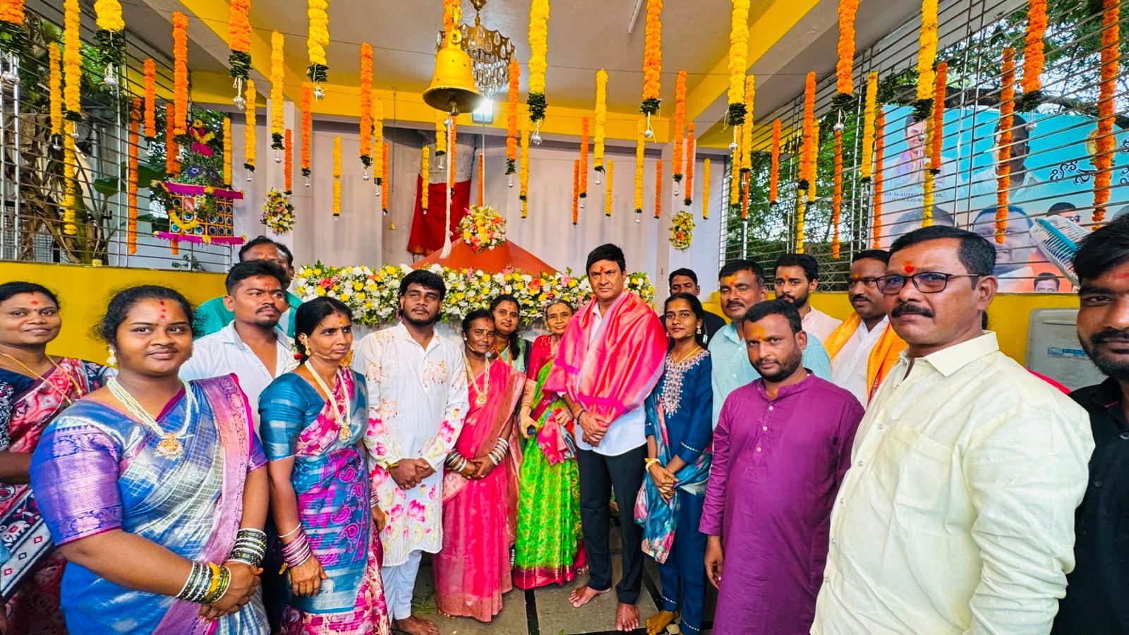 బోనాల పండుగ సందర్భంగా పలు అమ్మవారి ఆలయాల్లో ఎమ్మెల్యే మర్రి రాజశేఖర్ రెడ్డి ప్రత్యేక పూజలు